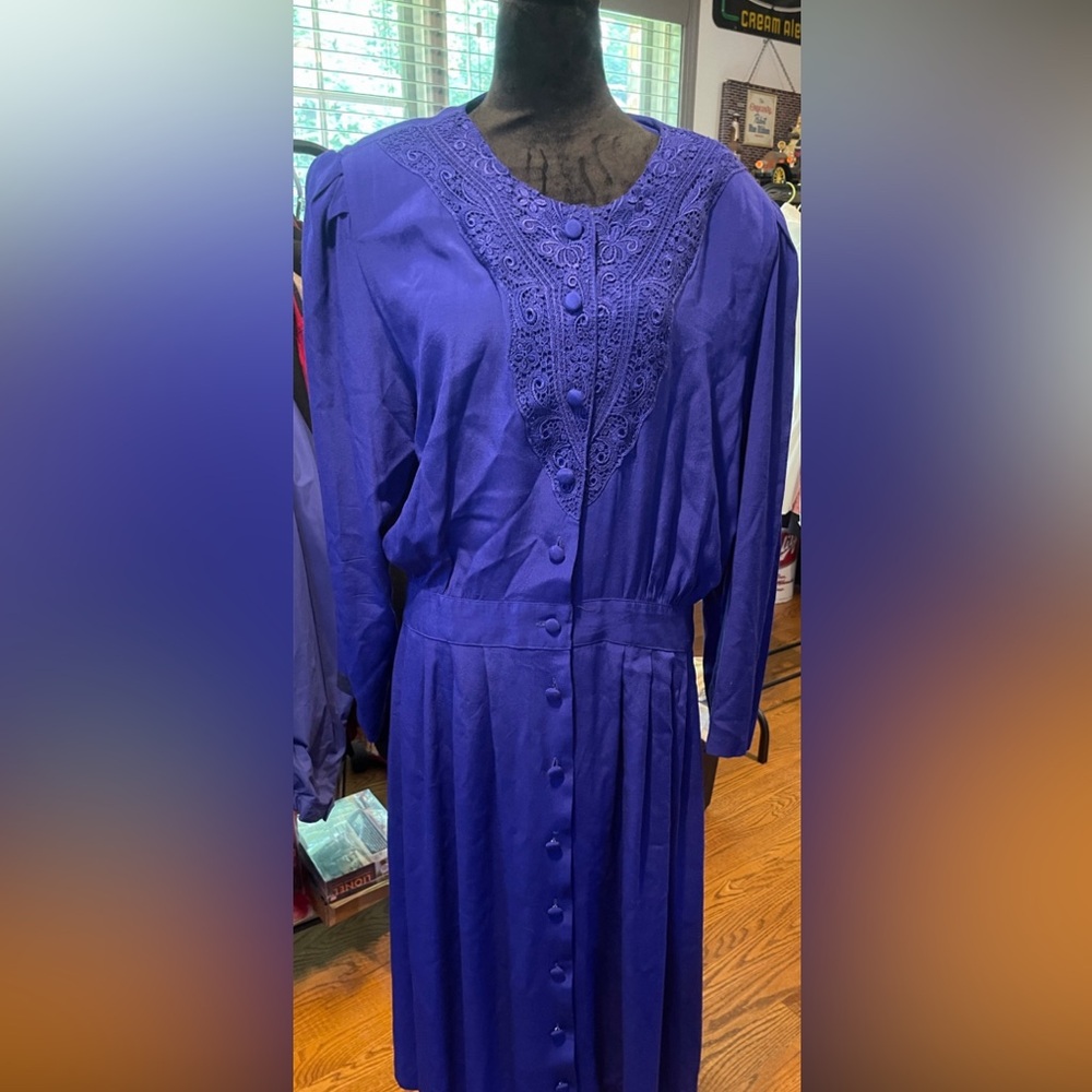 L.G. Star womans purple dress XL